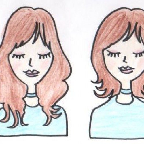 似合わせ 三角顔編