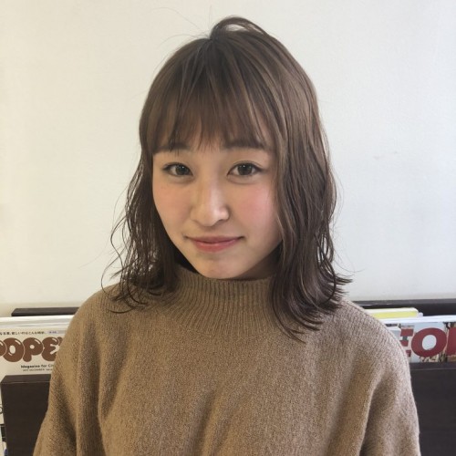 国分寺美容室 切りっぱなしボブ×ゆるウェーブ☆