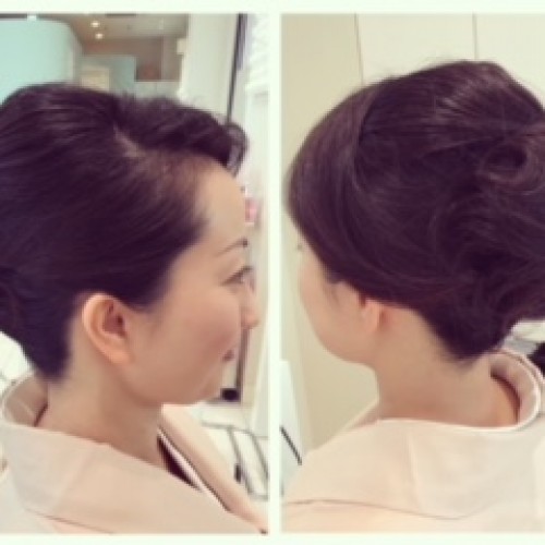 和装 ヘアアレンジ