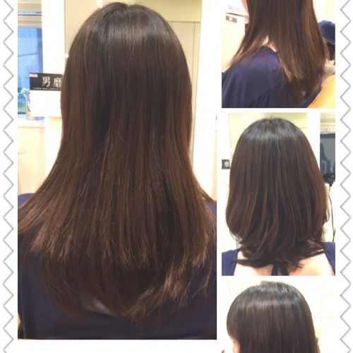 直毛でお悩みの方へ!毛先パーマでニュアンスストレートに