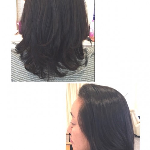 軟毛・直毛でもOK!デジタルパーマでふんわりカール