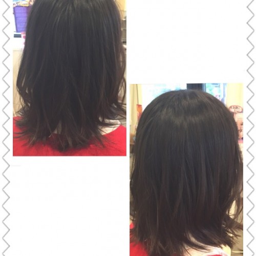 ばっさりカット!直毛さんにもおすすめのミディアムヘア