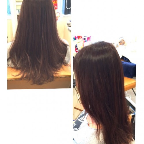 イルミナカラーレシピ④ ロングヘアのグラデーションカラー