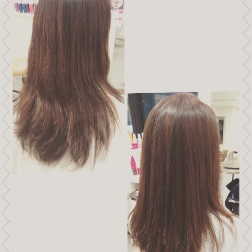 髪質改善!人気メニュー「コスメストレート」