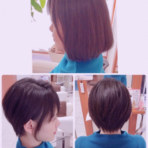 *横顔も綺麗に*