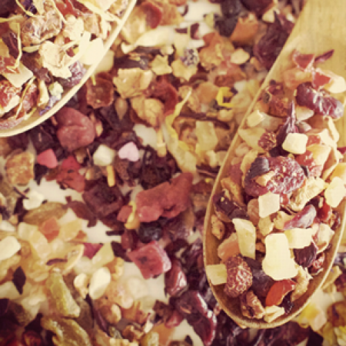 大人気!食べられる紅茶!