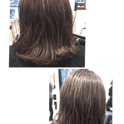 春カラー&デジタルパーマ