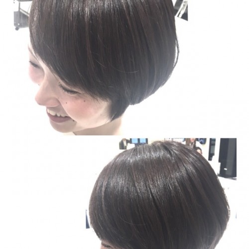 明るくなりすぎた髪色を透明感ダークトーンにチェンジ!白髪カバーも叶えます!