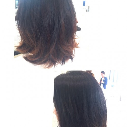 白髪もおしゃれに染められる!グラデーションカラー