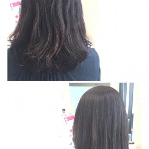 ストレートに抵抗がある大人世代にも大満足の仕上がり!ナチュラルコスメストレート