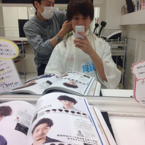 髪切ってサッパリ!