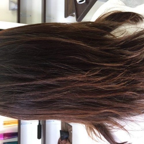 話題のミルクティーカラー?