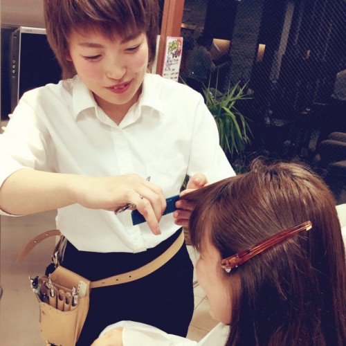 ★小金井さんの前髪カット★