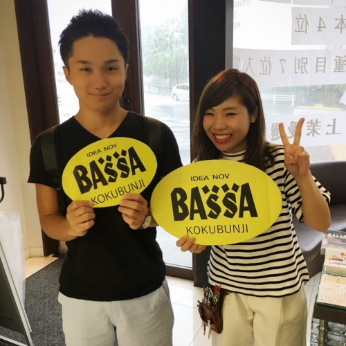 台風のなか横浜からご来店( ゚д゚)✨