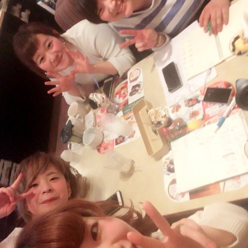 ヘアショー打ち合わせ