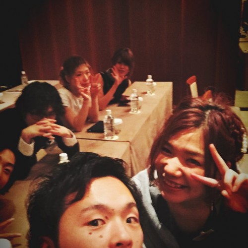 今日は経営方針発表会!