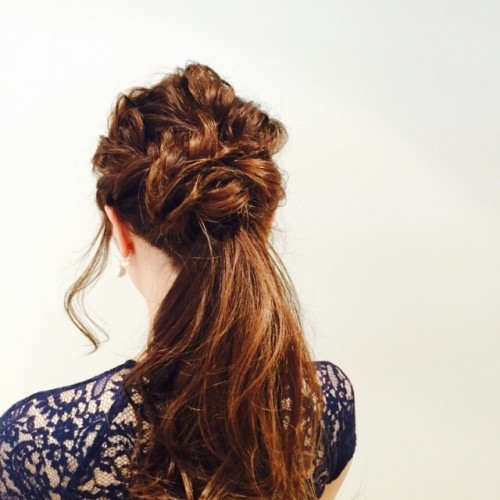 ポニーテール♡アップスタイル