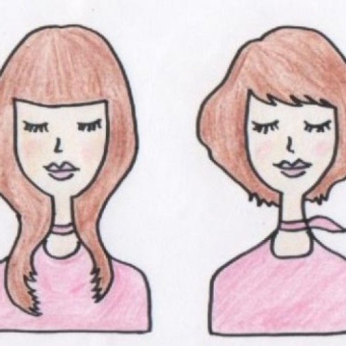 似合わせ 面長編