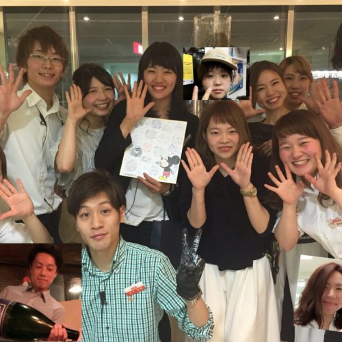 同期の旅立ち、、。