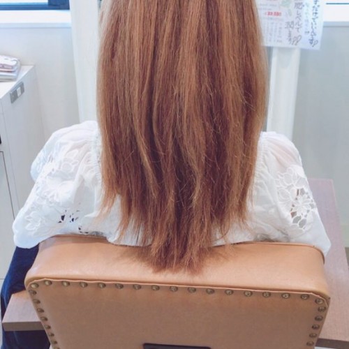 黄色味消しカラー✨