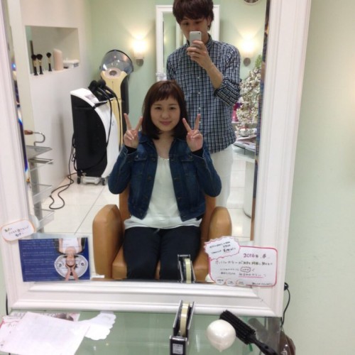 20cm!春スタイルにバッサリカット☆