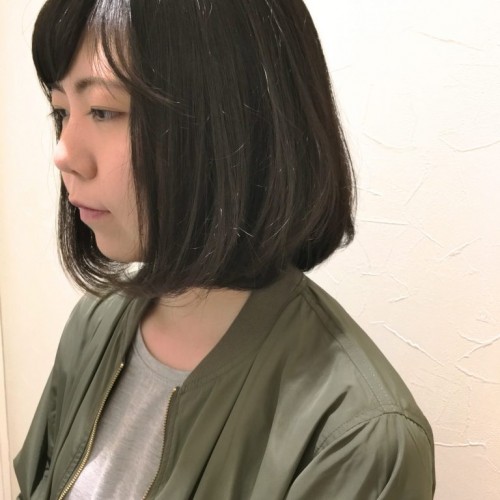 『Aラインボブ』で簡単に柔らかい雰囲気が作れる!