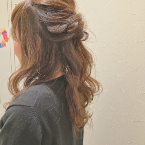 『大人カワイイ』は作れる!ハーフアップ✖️波巻きがオススメ💕