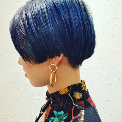 お洒落すぎる『ネイビーhair』はこう作る!!