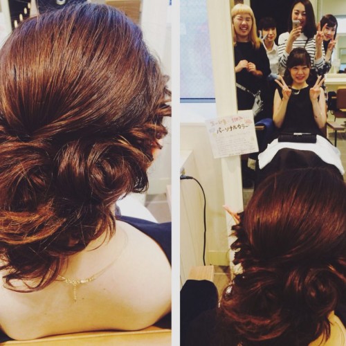 イベントヘアセットはお任せ下さい♫