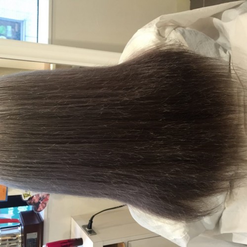 夏必見、色落ちばっちりモーブアッシュ!