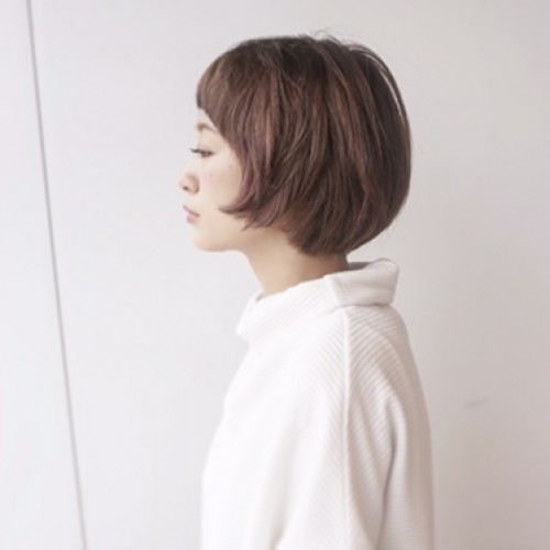 大人気スタイル。ワンカールボブ(^_^)