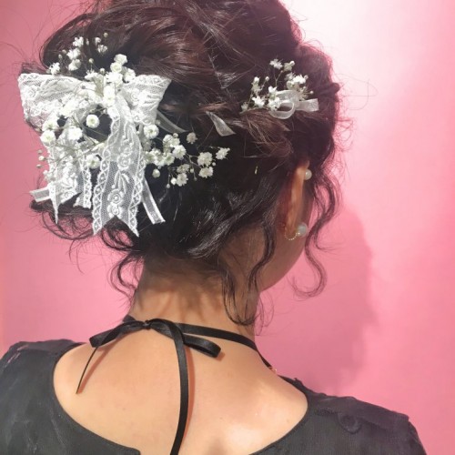 【大人気!】girlyなお団子崩しアレンジ♡