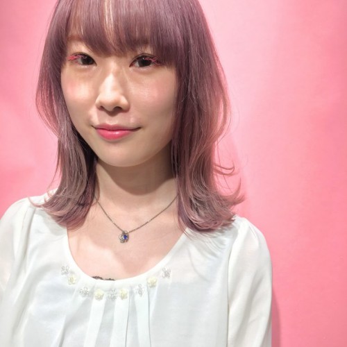 【大人気!】ダスティピンク×グラデーション