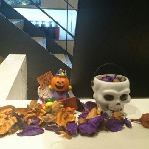 お店がハロウィン仕様に!