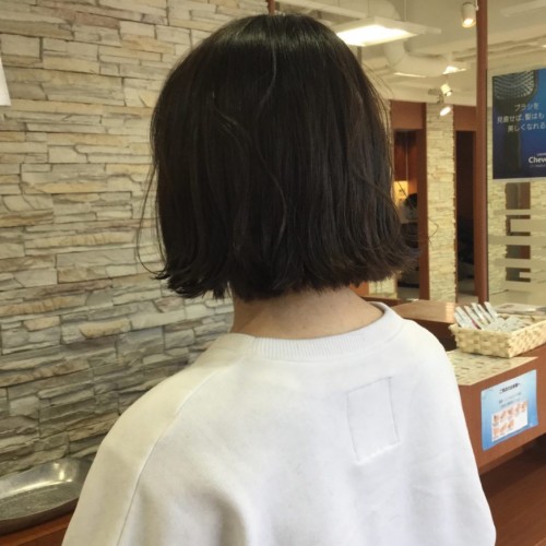 *外はねボブヘアー*