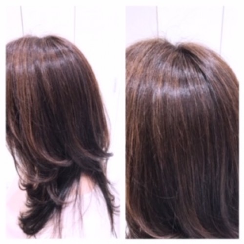 グレイカラー(白髪染め)もおしゃれに染めます!イルミナカラー