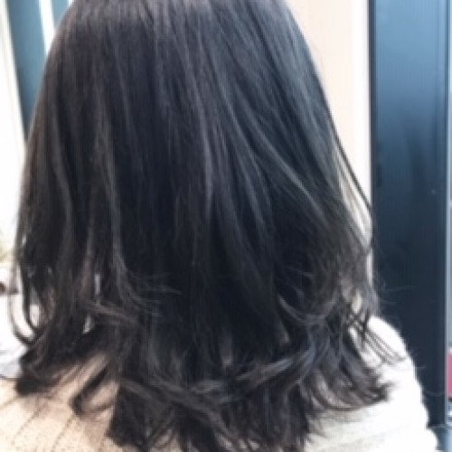 暗髪女子に人気!ダークアッシュカラー