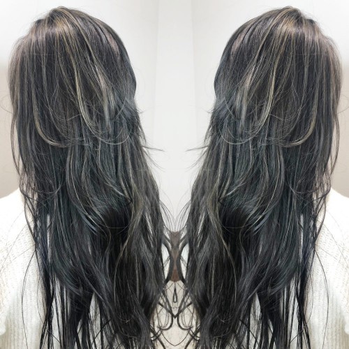 ハイライトカラー、バレイヤージュカラー