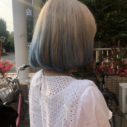 ホワイト×ブルー