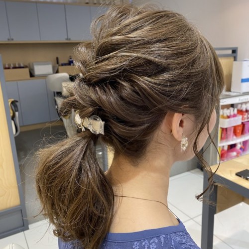 結婚式のヘアセット