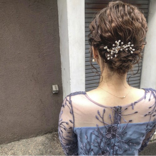 お呼ばれ似合わせヘアセット????♀️????