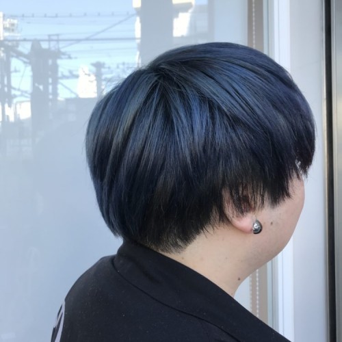 men’s mash×blue  color