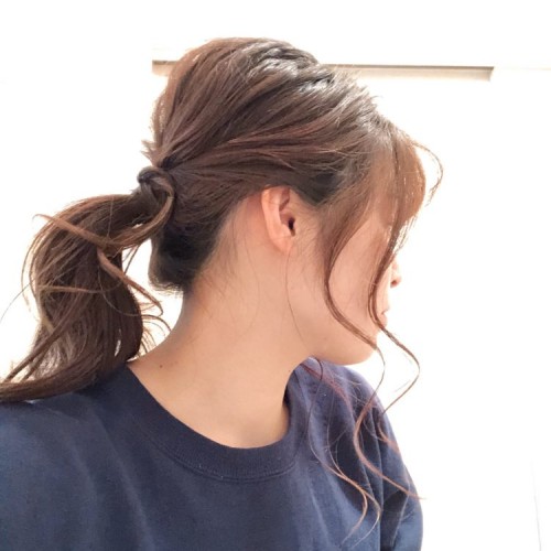 簡単セルフヘアアレンジ