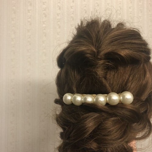 大人シニヨン ヘアアレンジ【BASSA新所沢】