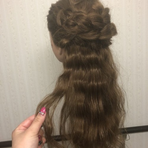 ハーフアップアレンジスタイル【BASSA新所沢】