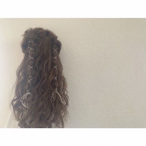 紐アレンジ!ハーフアップver???? BAssA新所沢店