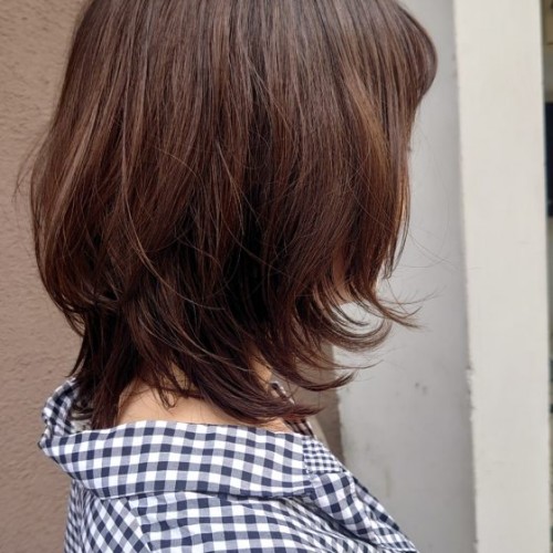 春にオススメ ウルフヘアー