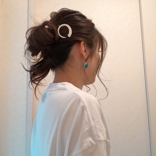 簡単セルフヘアアレンジ
