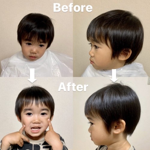 お子様のカットもおまかせあれ!