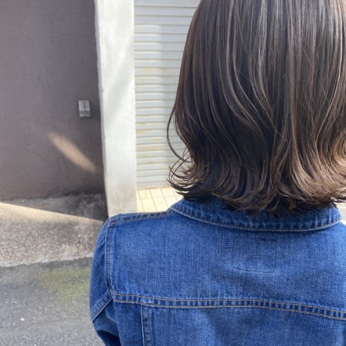 ハイライト活かして柔らかcolor????♀️????
